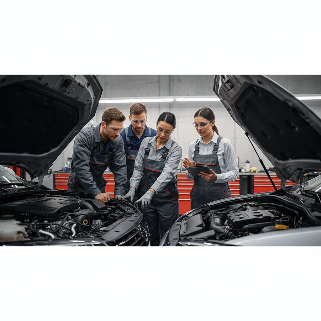 Hihisu team of certified mechanics